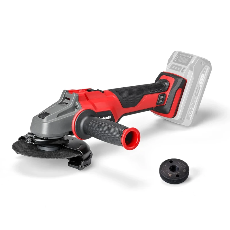 Einhell Power X-Change Brushless 125mm (5 Inch) Cordless Angle Grinder with Quick Release - 18V Disc Battery Grinder for Cutting, Grinding and Polishing - AXXIO 18/125 Q Solo (Battery Not Included)