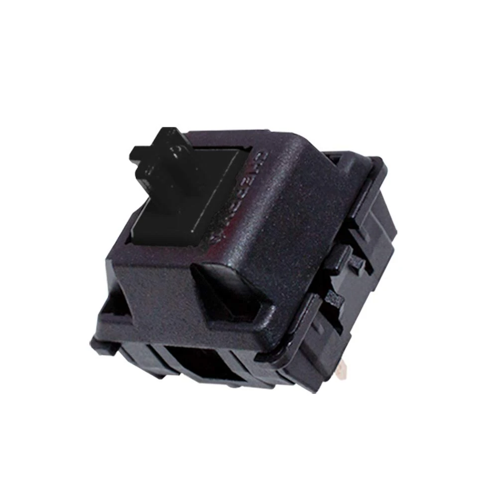 Cherry MX Black Key switches (10 Pieces)- MX1AG1NN | Plate Mounted | Tactile Switches for Mechanical Keyboard.