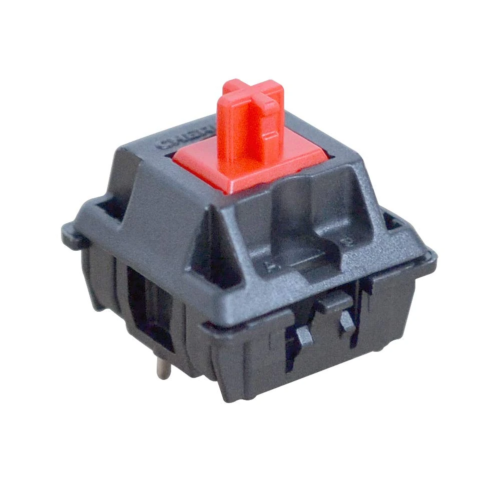 Cherry MX Red Key switches (10 Pieces)- MX1AG1NN | Plate Mounted | Tactile Switches for Mechanical Keyboard.