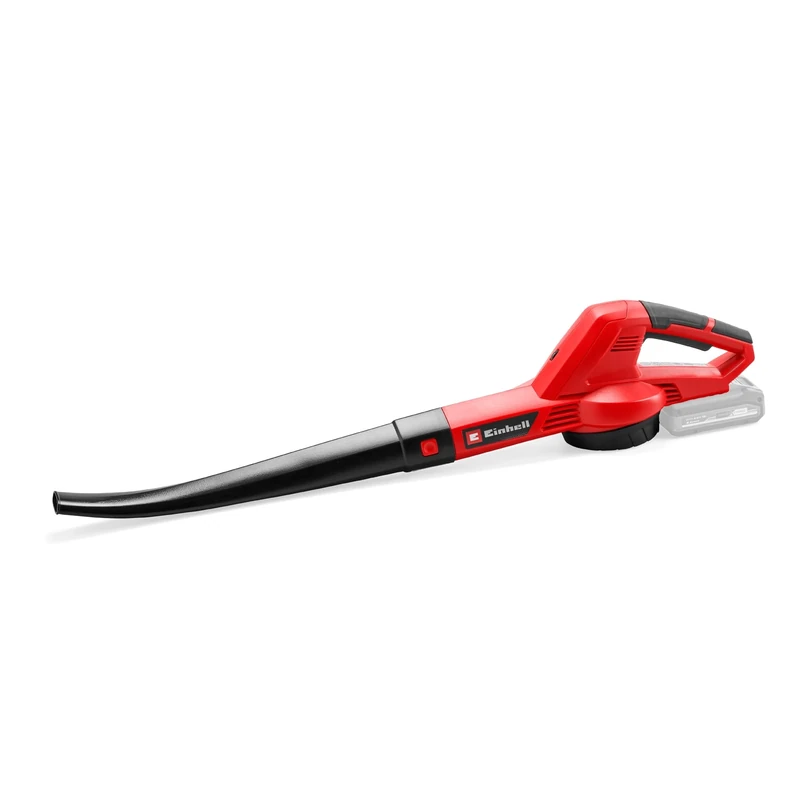 Einhell Power X-Change 18V Cordless Leaf Blower - Lightweight, Powerful Air Blower With Split Tube For Leaves, Workshop And Home Use - GP-CL 18/1 Li E Solo Garden Blower, Red/Black