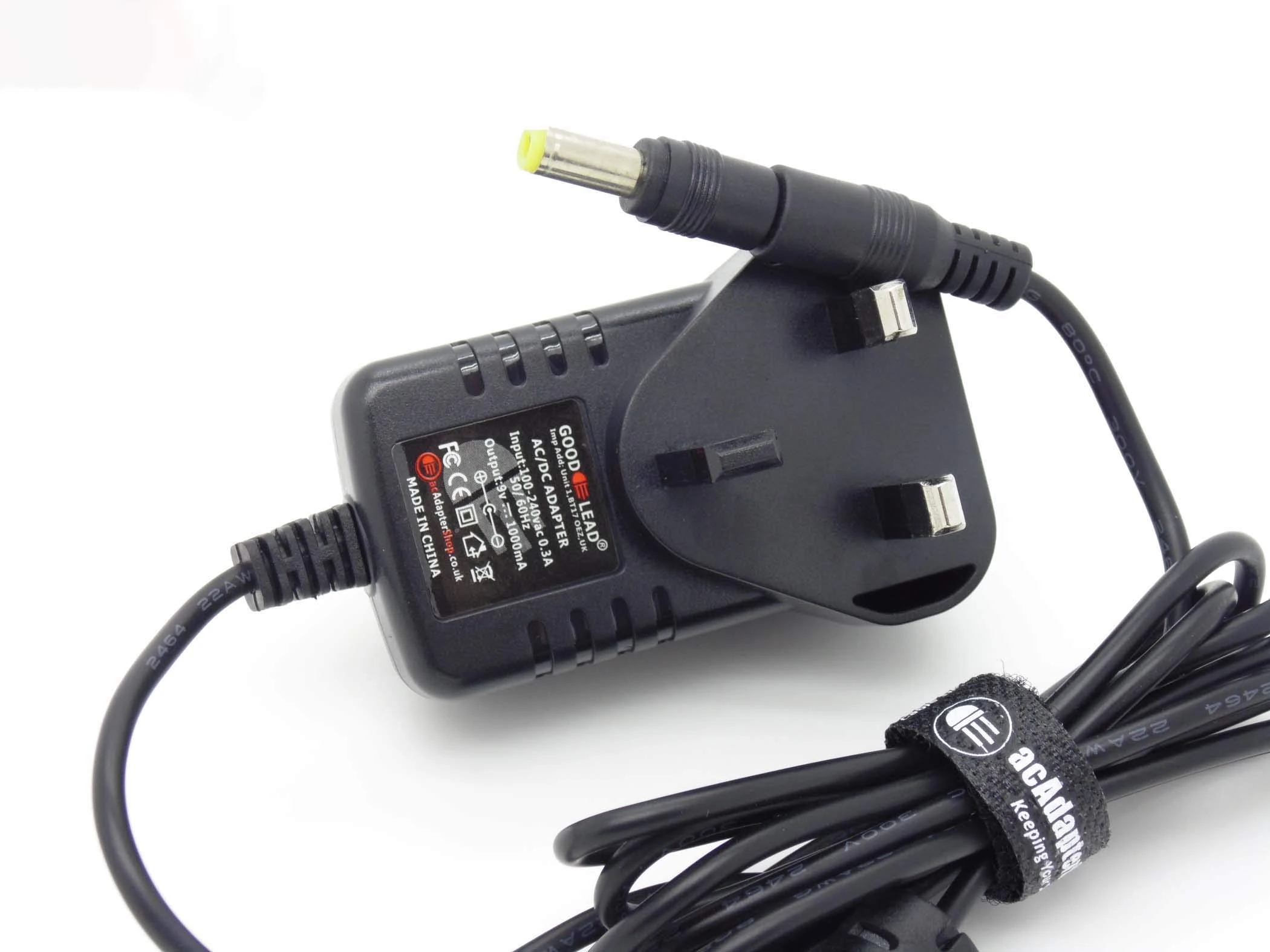 9 Volt Negative Polarity ACDC Adaptor For Akai Weeping Demon Effects Pedal