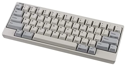 HHKB HYBRID Keyboard, Printed Keycaps, Bluetooth Professional Mechanical 60% Keyboard, Compact, USB-C