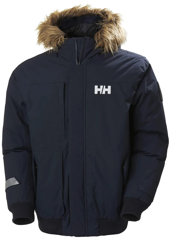 Helly Hansen Barents Bomber Jacket Men's Jacket - Navy, Small