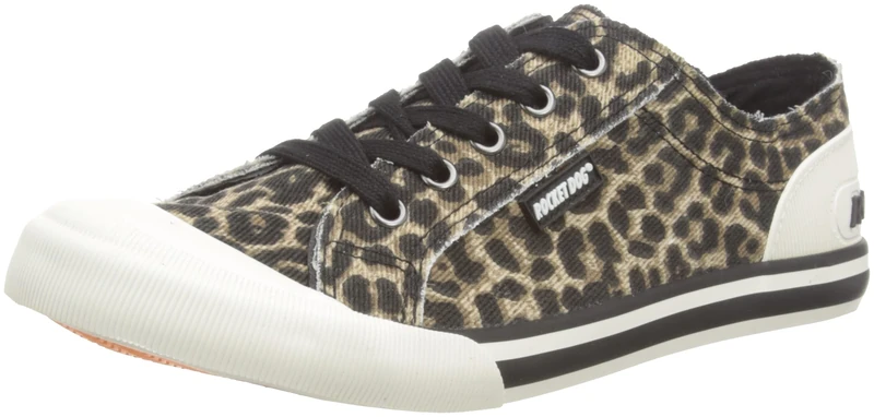Rocket Dog Women's Jazzin Walking Shoe, Tampa Leopard, 6 UK