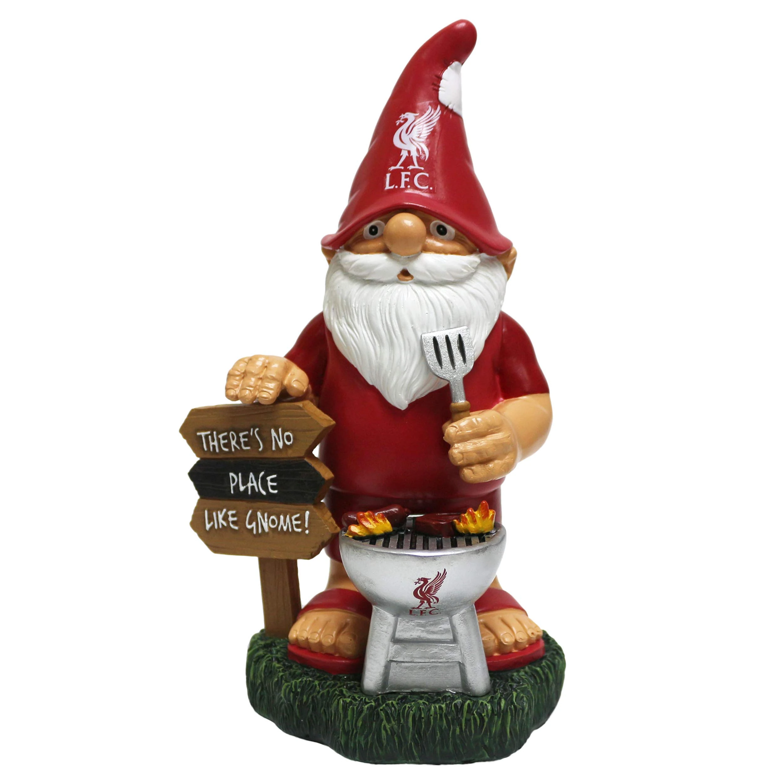 FOCO Premier League Liverpool Fan Supporter BBQ Garden Ornament Decoration Gnome