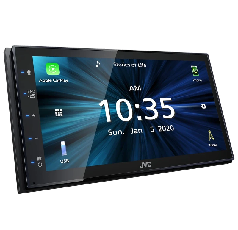 JVC KW-M560BT Apple CarPlay, Android Auto, Bluetooth Calling & Music Streaming - Image 1