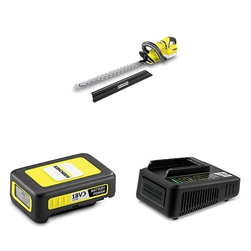 Kärcher 14442400 Hge 18-50 Cordless Hedge Trimmer with Battery & Fast Charger