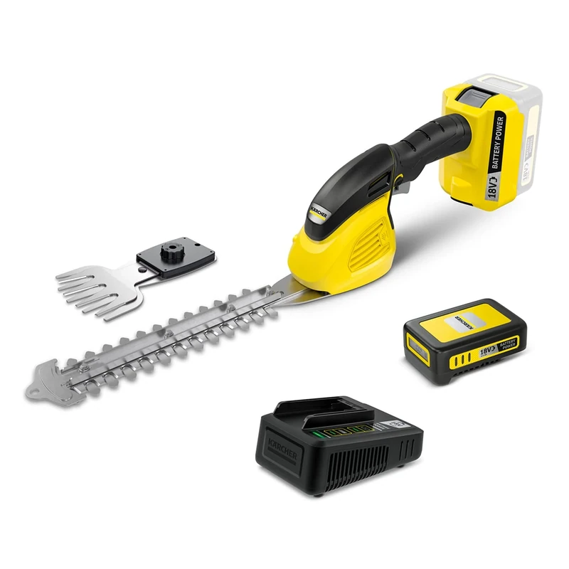 Kärcher 14442000 Gsh 18-20 Cordless Battery Shearer with Battery & Fast Charger