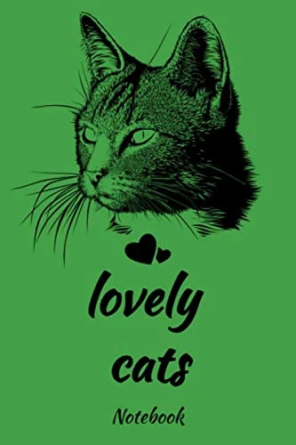 lovely cats notebook: Journal 6x9 in, 120 college ruled pages, perfect for you ,gifts C22