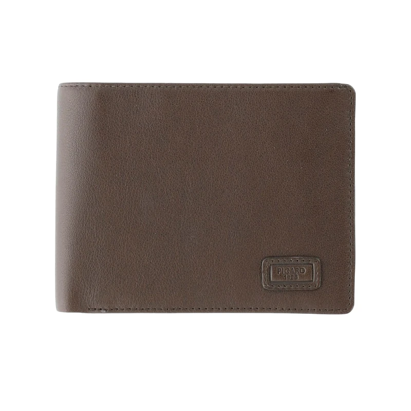 Picard Authentic1 Men's Wallet Made of Cowhide Leather, One Size, Medium, with Open, Wallet, Everyday, Business, Coffee, Standard Size, Wallet