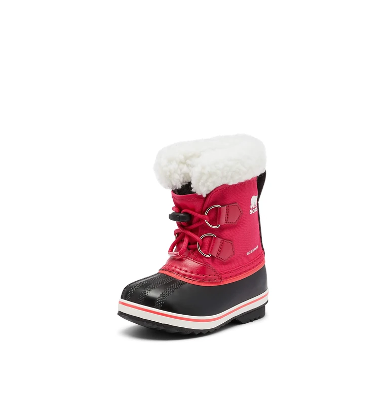 Sorel Yoot Pac Nylon Wp Unisex Kids Winter Boots, Bright Rose 2023, 8 UK