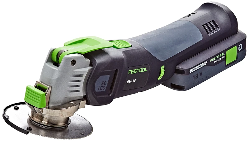 Festool Oscilante a batería OSC 18 HPC 4,0 EI-Set VECTURO