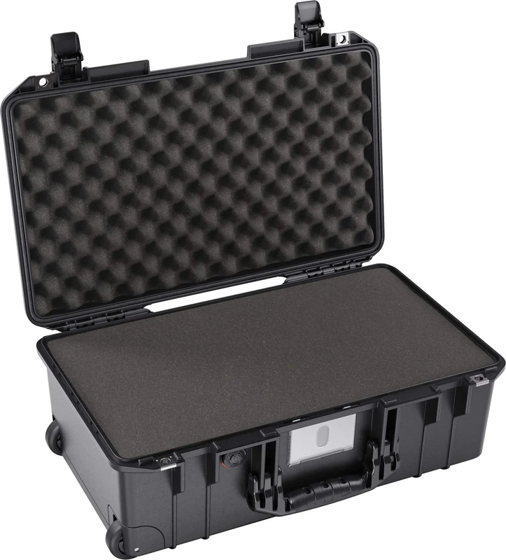 Pelican Air 1535 Case With Foam (2020 Edition with Push Button Latches) - Black