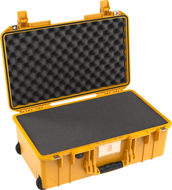 Pelican Air 1535 Case With Foam (2020 Edition with Push Button Latches) - Yellow