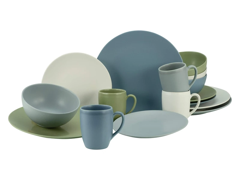 CreaTable, 19299, Series Soft Touch ONE, Combination Service 16 Pieces, Stoneware