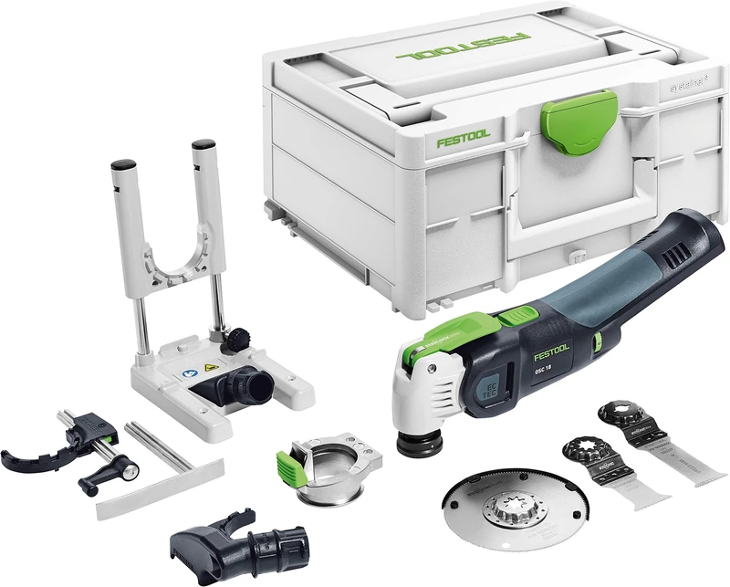 Festool 18v Cordless Oscillator Vecturo OSC 18 Basic Set