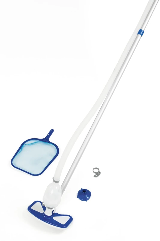 Bestway BW58234-21 Flowclear AquaClean Kit, Pool Filter Vacuum for Clean Water, White