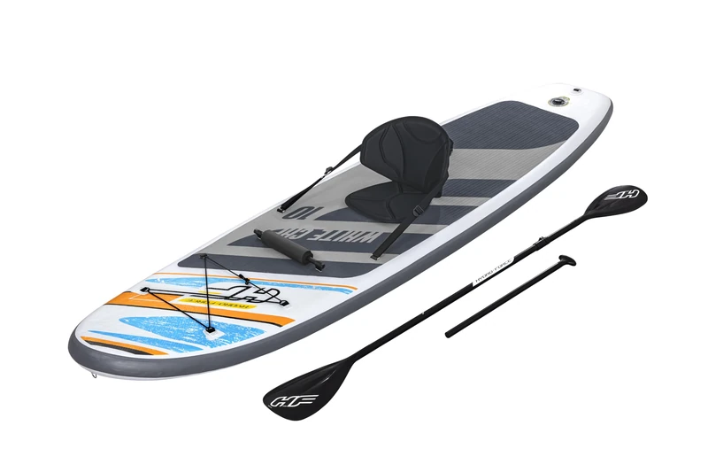 HYDRO FORCE Bestway SUP Allround Board Set White Cap with Seat 305 x 84 x 12 cm