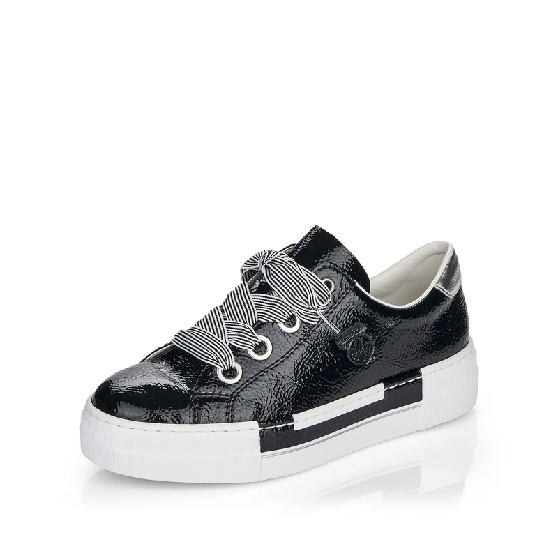Rieker N49A2 Women's Lace-Up Trainers, 00, 7.5 UK