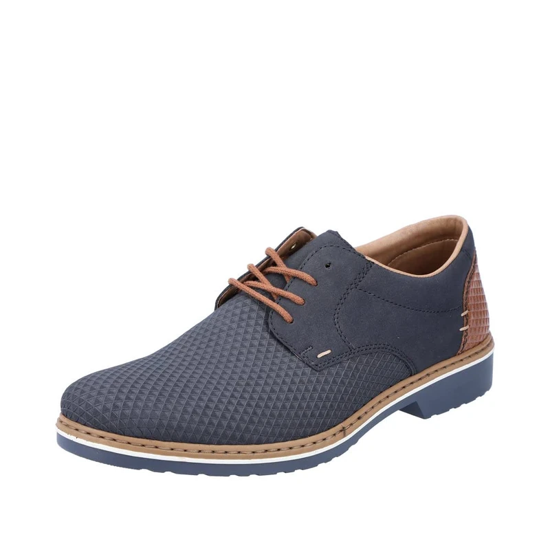 Rieker Adult Master-Artikel FSK Men's Low Shoes Size, Blue, 11 UK