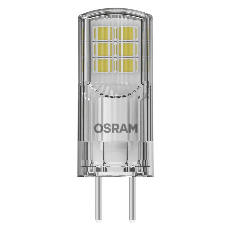 OSRAM Pack of 10 x LED lamp | Base: GY6.35 | Warm White | 2700 K | 2.60W | Replacement for 30W | LED PIN 12 V