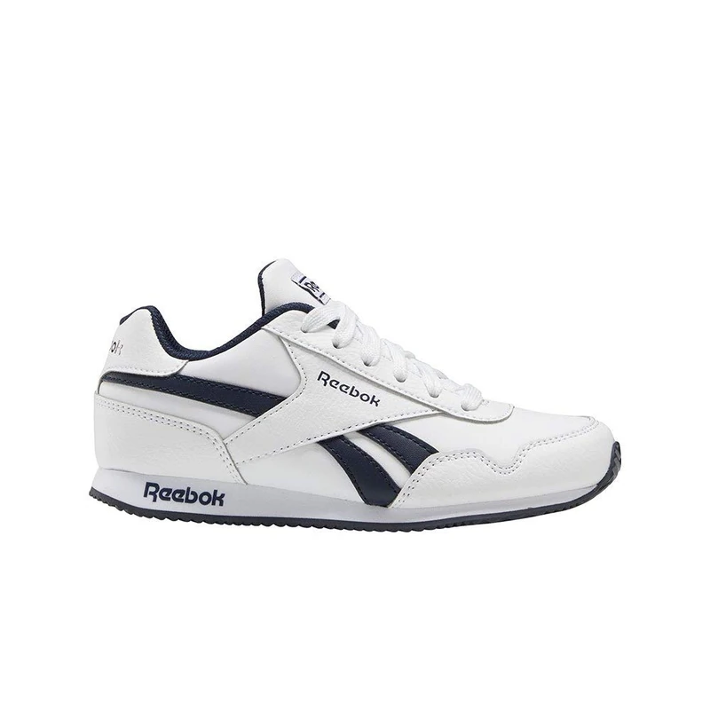 Reebok Men Royal Classic Jogger 3.0 Sneaker, White/Collegiate Navy/White, 12