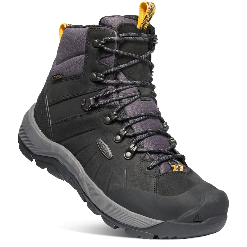KEEN Men's Revel 4 Polar Mid Height Waterproof Winter Boot, Black/Magnet, 9.5 UK/ 44 EU - Image 1