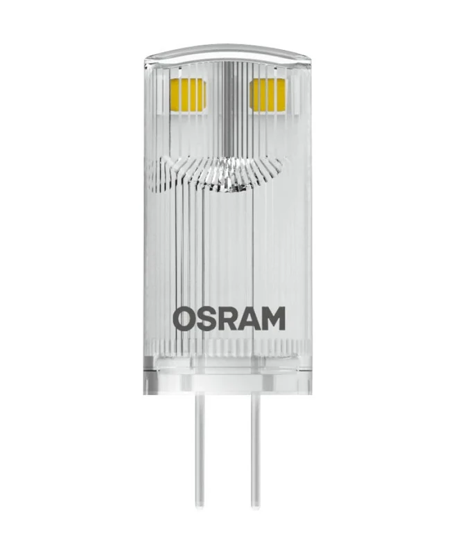 OSRAM Pack of 10 x LED PIN 12 V | LED lamp: G4, 0.90W = Replacement for 10W | Warm White, 2700 K