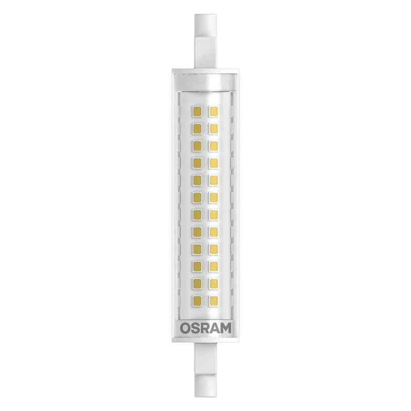 Osram Pack of 10 x LED SLIM LINE R7S | LED tube: R7s, 11 W = Replacement for 100 W | Warm White, 2700 K