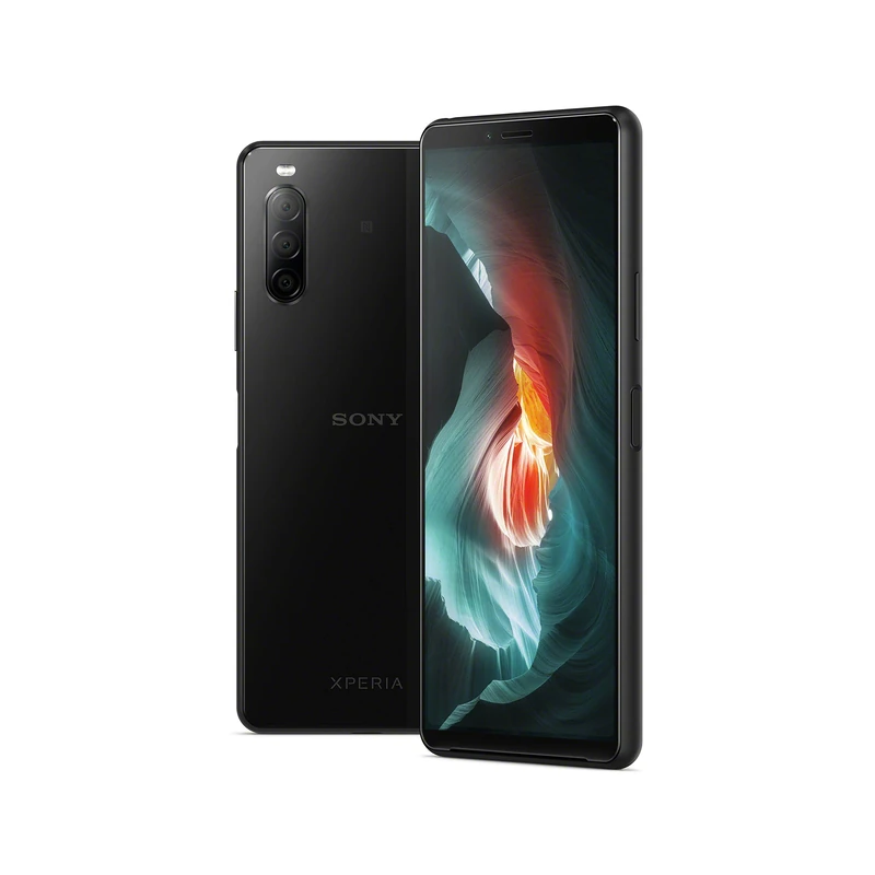 Sony Xperia 10 II Android Smartphone - 6.0 Inch 21.9 Wide FHD plus OLED display - Triple Lens Camera - IP65-68 Rating Water Resistance - 4 GB RAM - 128 GB Storage – Single Sim (Renewed)