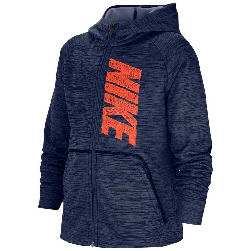 NIKE Therma Gfx Fz hoodie Children's Hoodie - Blue, S
