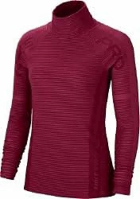 Nike Cln Hpwm Nvl Top Sweatshirt Sweatshirt Dark Beetroot/Metallic Silver L