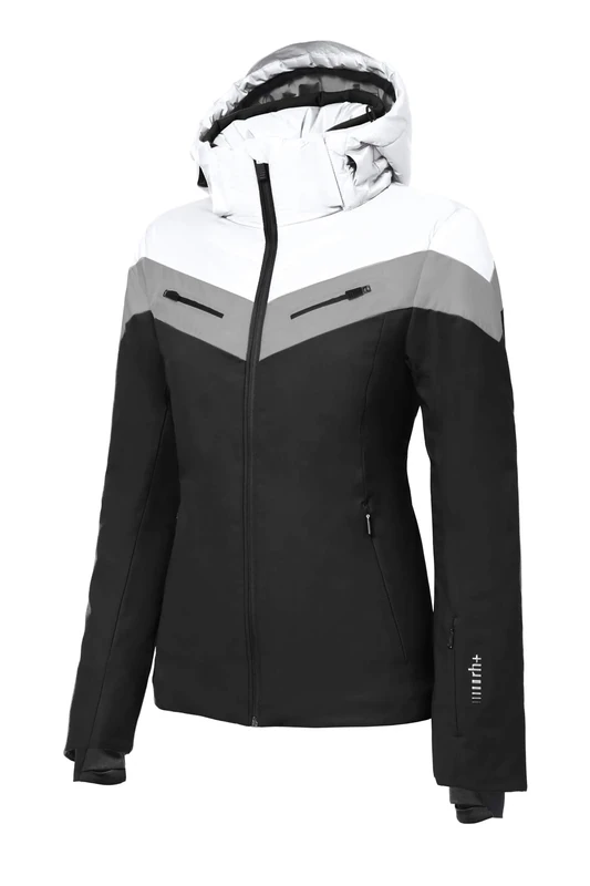 zerorh+ Grand Couloir W, Woman Snow Jacket Woman, womens, IND2785 989M, Black/White/Silver, M