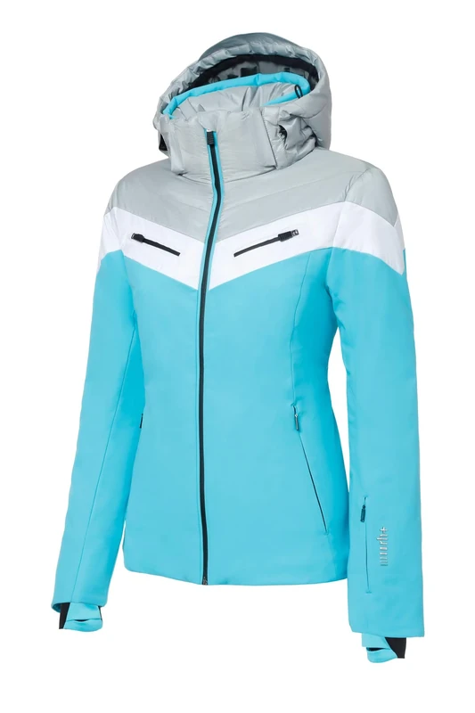 zerorh+ Grand Couloir W, Woman Snow Jacket Woman, womens, IND2785 89QXL, Glacier Azure/Silver/White, XL