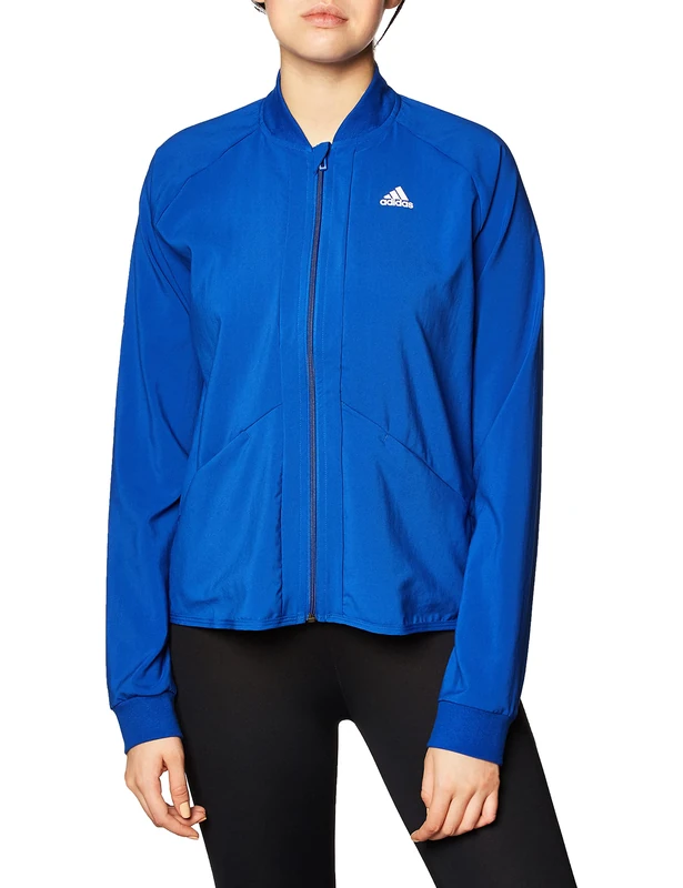 adidas W D2m P.blue Tt Sweatshirt, Women, womens, Sweatshirt, GD4654, Royal Blue/White, L