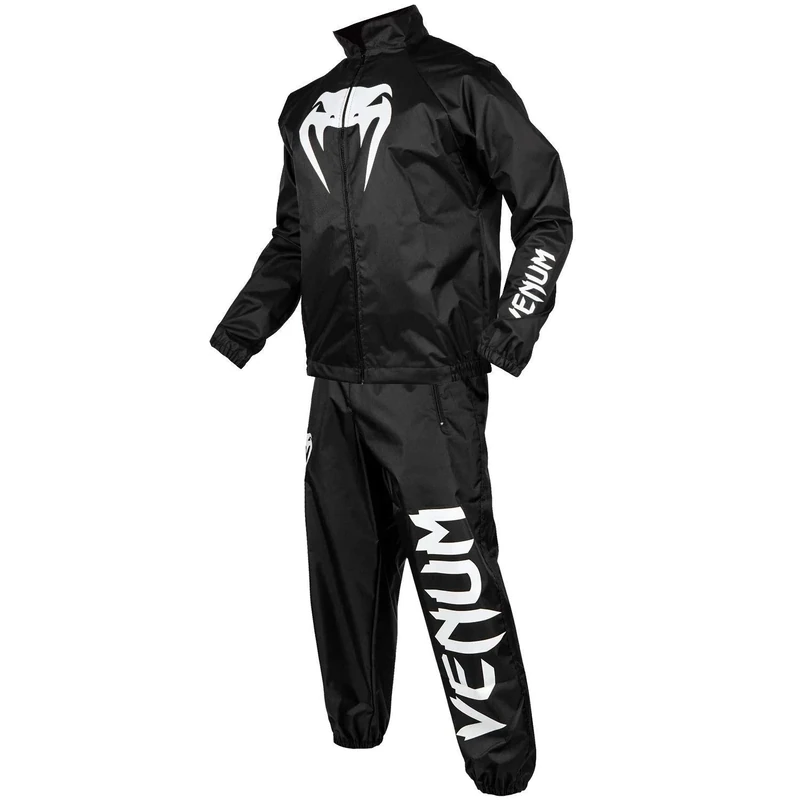 Venum Giant Unisex Sweat Suit, unisex_adult, VENUM-03689-001-L, Black, FR : L (Taille Fabricant : Large)