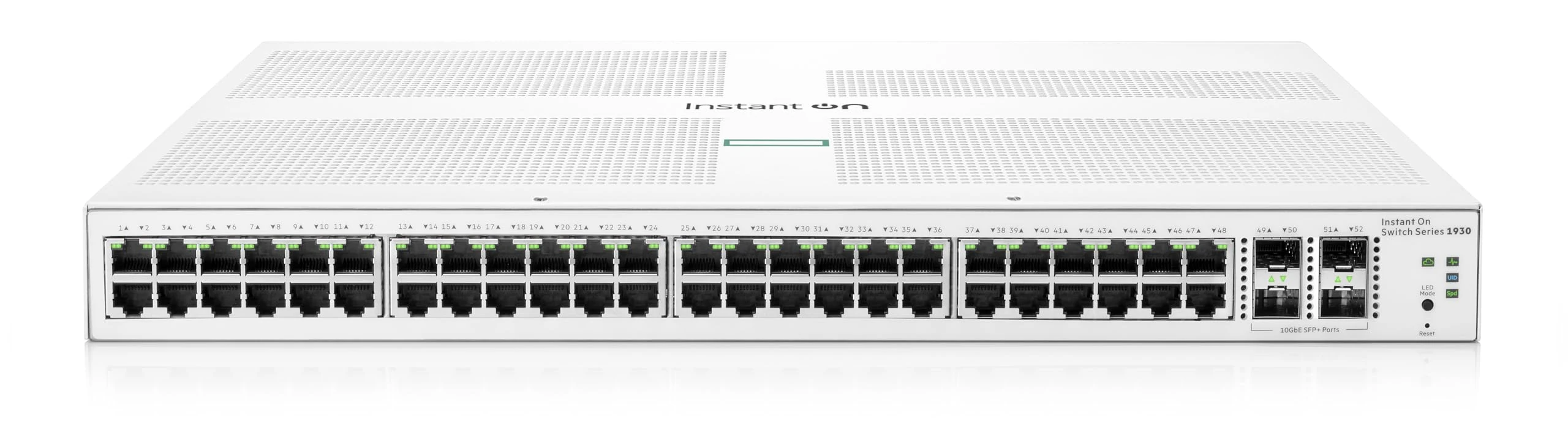 HPE Aruba IOn 1930 48G 4SFP+ Switch, white