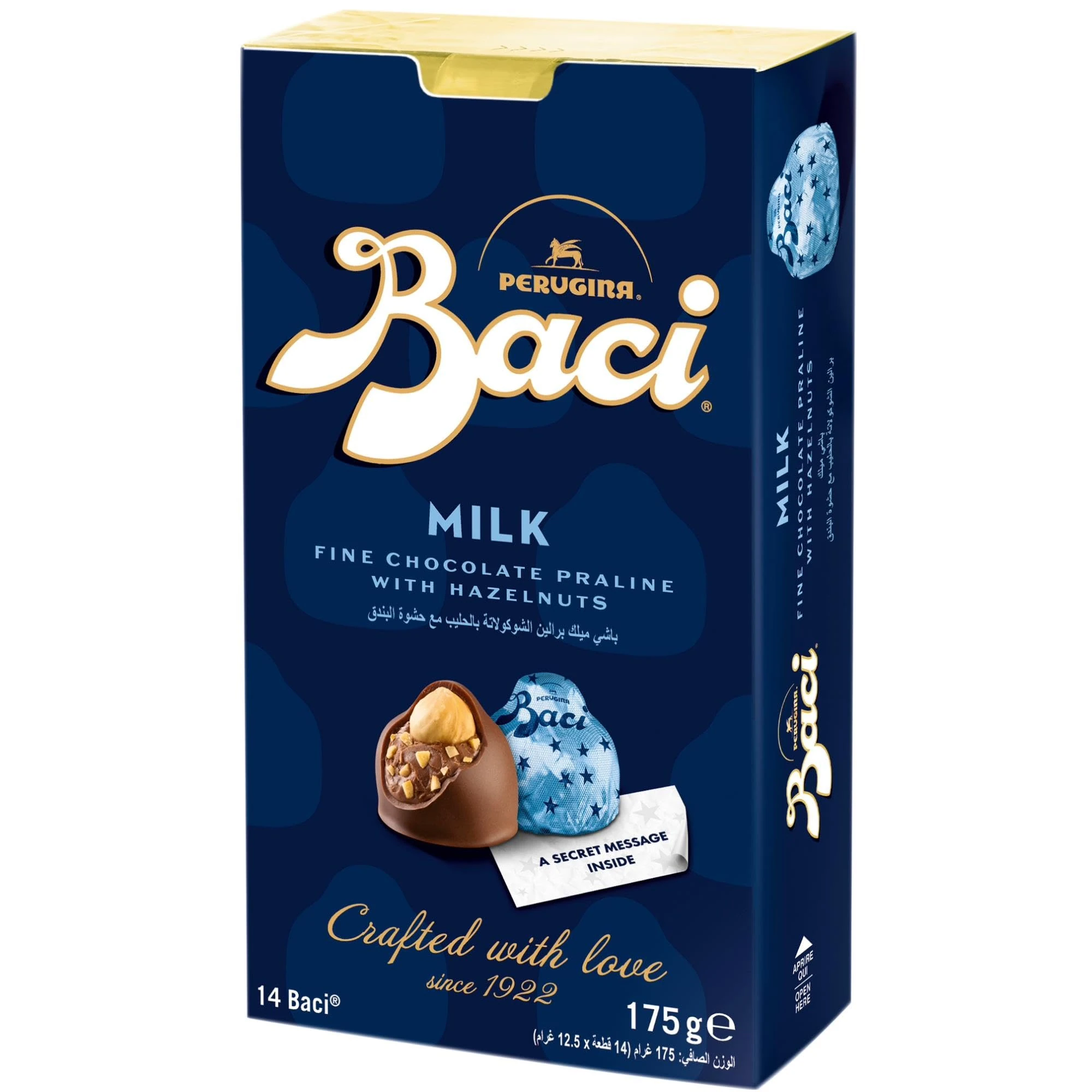Baci Milk Bijou Chocolate, Fine Cocoa Truffle with Hazelnuts, 175 g (Pack of 1)
