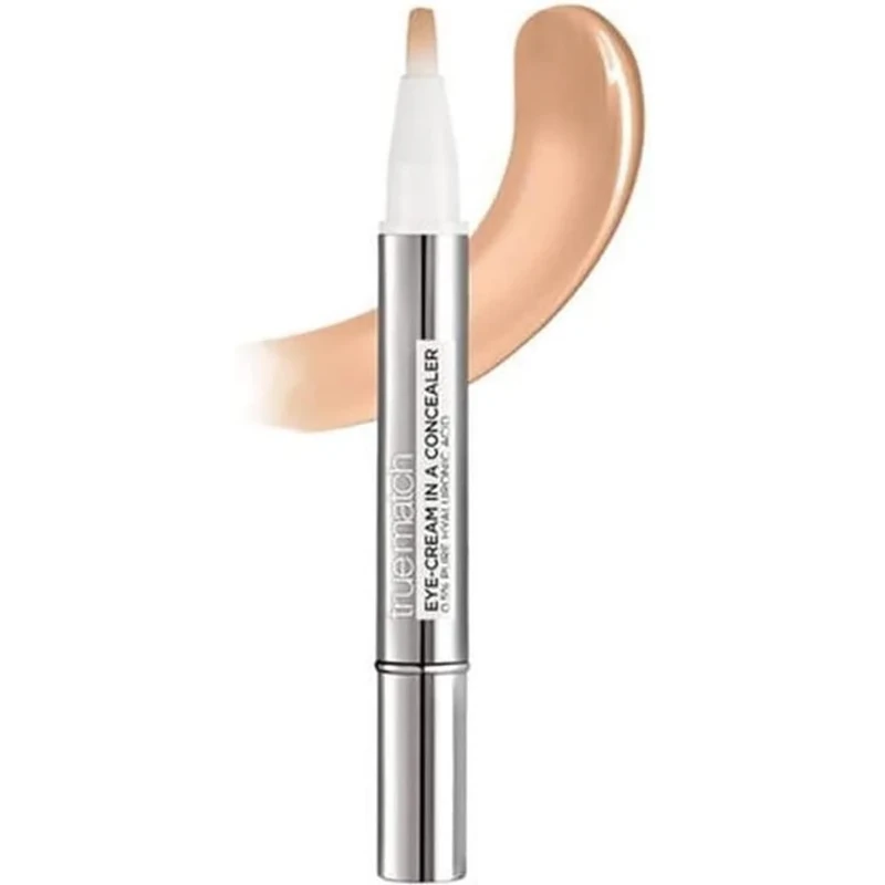 L'Oreal Paris True Match Concealer Eye Cream, Shade 5.5-7, SPF 20, 0.023 kg