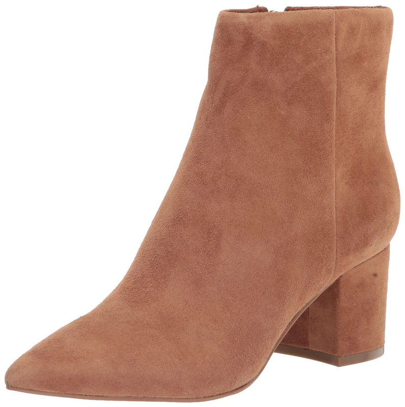 Marc Fisher LTD Women's Jarli Ankle Boot, Cognac Suede 261, 5 UK
