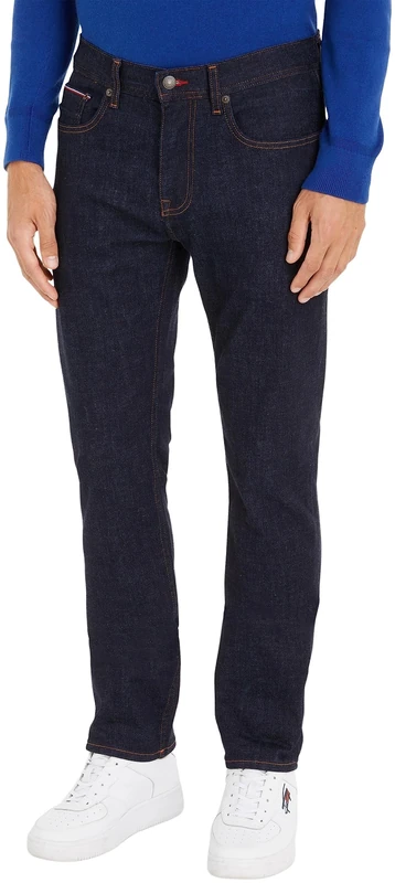 Tommy Hilfiger Men's Core Straight Denton Ohio Rinse Mw0mw15578 Denim Pants, Blue (Ohio Rinse), 31W / 36L