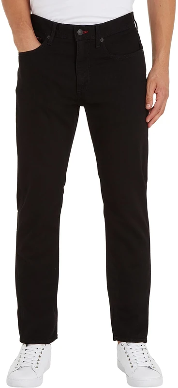 Tommy Hilfiger Men's Core Denton Chelsea Blck Mw0mw15595 Denim Pants, Blue (Chelsea Black), 40W / 32L