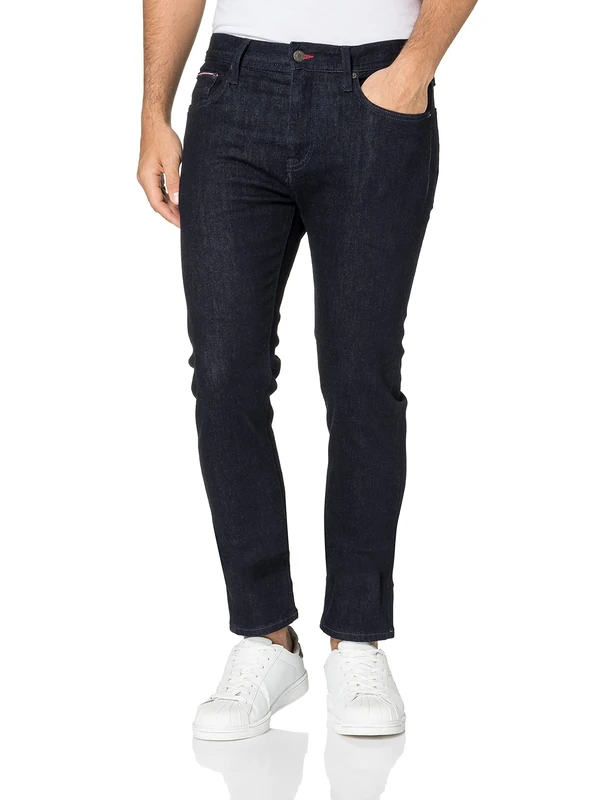 Tommy Hilfiger Men's Core Slim Bleecker Ohio Rinse Mw0mw15600 Denim Pants, Blue (Ohio Rinse), 29W / 34L