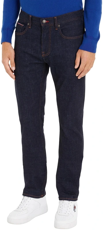 Tommy Hilfiger Men's Core Straight Denton Ohio Rinse Mw0mw15578 Denim Pants, Blue (Ohio Rinse), 36W / 36L