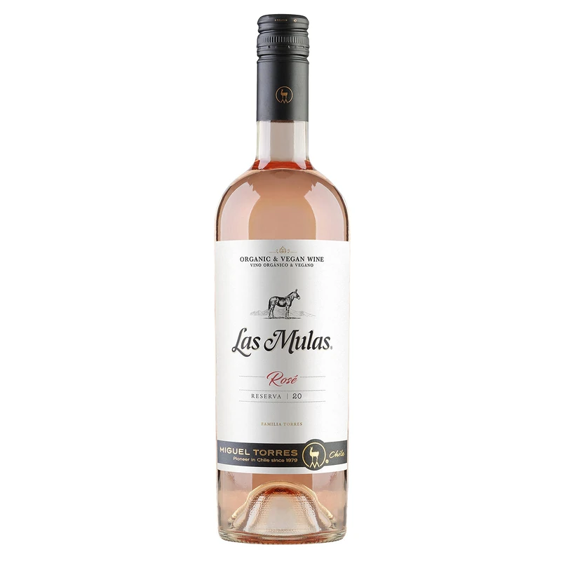 Miguel Torres Chile Las Mulas Organic Pinot Noir Monastrell Rose Wine, 75 cl - Lot of 6 - Image 1