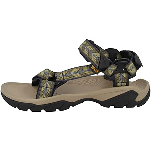 Teva Men's Terra Fi 5 Universal Men's Slingback Sandals, Presidio Dark Olive, 12.5 UK
