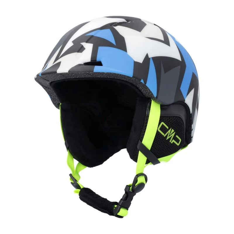 CMP - Xj-4 Kids Ski Helmet, River-Yellow Fluo, XS