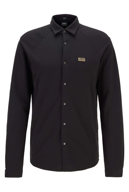 BOSS Men's Shirt, Black 1, XXL