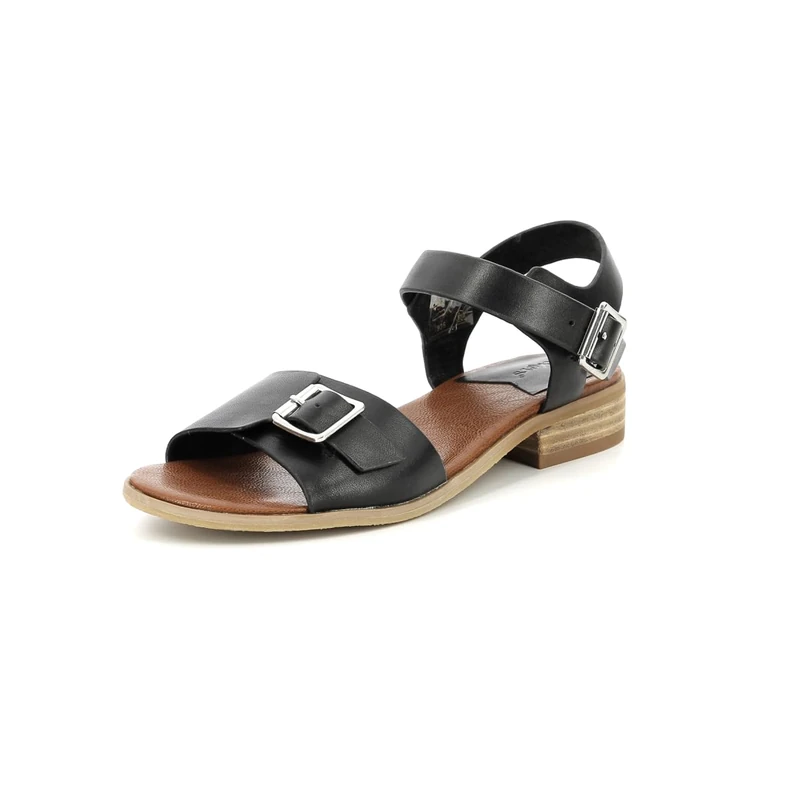 Kickers Women's Bucidi Sandal, Black 82, 5 UK
