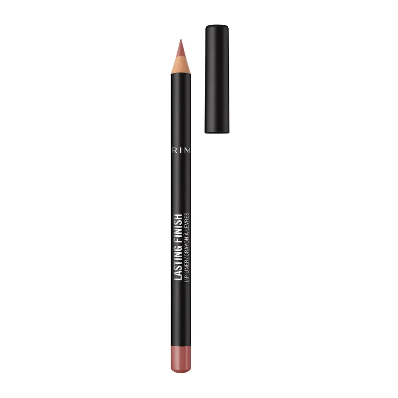 Rimmel Lasting Finish 8HR Lip Liner, 90's Nude, Highly Pigmented Formula, Long-Wearing Creamy Colour, Precise Application and Seamless Blend, For Big & Plump Lips, Vegan & Cruelty Free, 1.2g